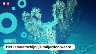 Schat vol goud en juwelen gevonden op zeebodem [upl. by Asert]