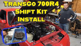 We Install a TransGo 700R4 Shift Kit in a 1991 Firebird [upl. by Flita]