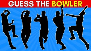 Guess the Bowlers by their Bowling Action  Cricket Quiz Challenge [upl. by Hackett427]