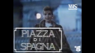 Piazza di Spagna Promo Canale 5 Con Lorella Cuccarini Serena Grandi Fabio Testi 1992 [upl. by Suehtomit]