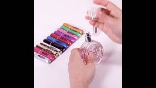 5ml Perfume Atomizer Bottle  Perfume Decant Bottle  Pocket Atomizer [upl. by Arahc]