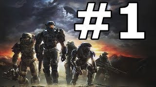 Halo Reach Walkthrough Part 1  No Commentary Playthrough ReUpload Xbox One [upl. by Ioved]