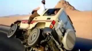 AMAZING ARAB DRIFTING CAR ON TWO WHEELS [upl. by Belinda]