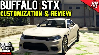 Bravado Buffalo STX Customization amp Review  GTA Online [upl. by Lydie]