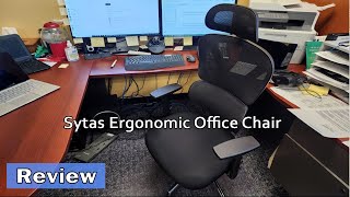 Sytas Ergonomic Office Chair  Review 2024 [upl. by Ronyar]