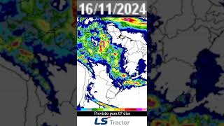 Feriado com muita chuva no norte e centrooeste Sul e sudeste recebem boas chuvas no fim de semana [upl. by Ursa]