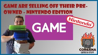 Game Are Selling Off Their Preowned  Nintendo Edition [upl. by Notslar]