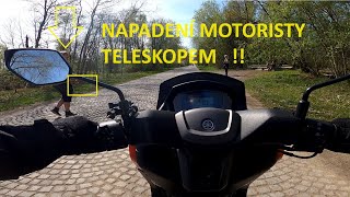 Dashcam č79  Teleskopem přes záda [upl. by Nibur853]