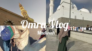 🇸🇦OMRA VLOG  PART 1 MADINAH [upl. by Ehsom]