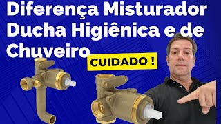 Qual a Diferença do misturador monocomando para ducha higiênica e Monocomando para chuveiro [upl. by Atikin]