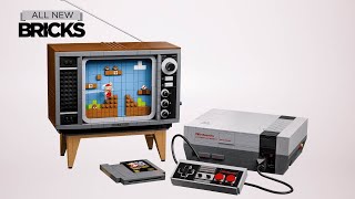 Lego Super Mario 71374 Nintendo Entertainment System Speed Build with Mario Starter Pack [upl. by Claiborne]