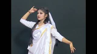 Hotath Kore Rajar Ghore Porlo Je sara Dance  Nacher Jolsaghar  Anuska Dutta [upl. by Elpmid]