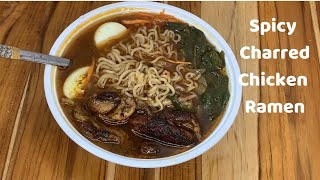 Spicy Chicken Ramen Noodle Soup [upl. by Boorman]