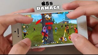 Iphone 5s free fire gameplay in 2024 old device test 2014 br rank 🔥 [upl. by Oiracam]