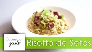 Risotto de Setas por Mario Sandoval y Bárbara Amorós [upl. by Milissent]