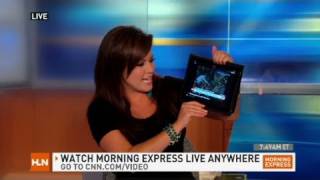 HLN quotMorning Expressquot live on your iPad [upl. by Uoliram739]