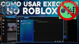 Como usar Executor no Roblox PC  Wave Grátis Roblox Executor Windows  No Ban  Indetectável [upl. by Berrie]