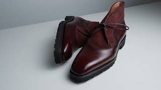 Boulevardier Chukka Boot by Norman Vilalta Bespoke Shoemakers [upl. by Sumner838]