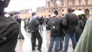 World Biggest Freeze Flash Mob in Paris in March 09  2nd Edition [upl. by Llenra205]