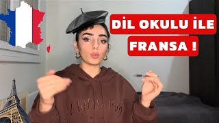 DİL OKULU İLE FRANSA’YA GELMEK 2024  FRANSA DİL OKULU NASIL KAYIT OLUNUR  FRANSA TAŞINMAK [upl. by Ainafetse]