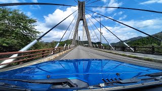 Beautiful scenery seen from roads in Japan【4K】30 Part3 宮崎県延岡市北方町 道の駅よっちみろ屋～大分県佐伯市 道の駅宇目 [upl. by Baldridge775]