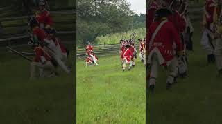 Battle at Rebels and Redcoats history revolutionarywar redcoat [upl. by Nygem]