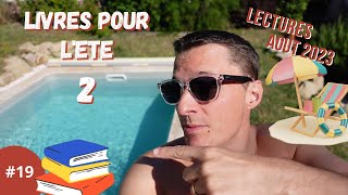 LIVRES POUR L’ÉTÉ 2 Point Août 2023 Olivier Bal Nickolas Butler MJ Arlidge et Ovidie [upl. by Anaiad152]