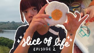 Slice of Life  Punch Needle Project Pt 2 ★ [upl. by Atimad]