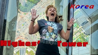 🏙️ Lotte World Tower  🇰🇷 Tallest building in Korea  🌆 Seoul  서울 [upl. by Valente]