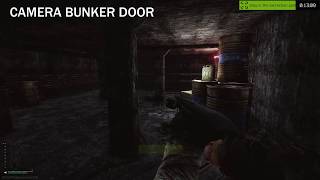 Camera Bunker Door Exit Location Factory With Map  Escape From Tarkov [upl. by Lenod952]