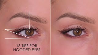 HOODED EYES MAKEUP TIPS FOR BEGINNERS  Shonagh Scott [upl. by Ariem991]