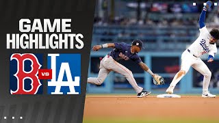 Red Sox vs Dodgers Game Highlights 71924  MLB Highlights [upl. by Rechaba]