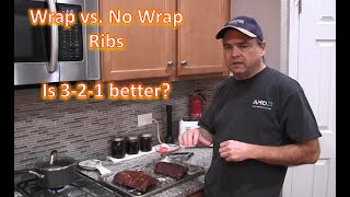 Wrap vs No Wrap when cooking ribs [upl. by Sylvie274]