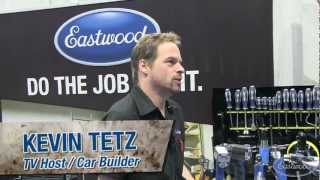 Hand Tools Screwdrivers Wrenches Impacts  Interview with Kevin Tetz at SEMA from Eastwood [upl. by Nwotna]