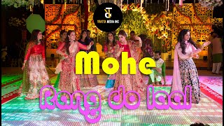 Mehndi Dance  Mohe Rang Do Laal  Choreography  Yratta Media [upl. by Mauretta449]