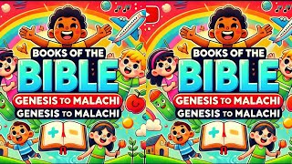 Books of the Bible Genesis to Malachi  Fun Kids Song for Learning the Old Testament [upl. by Mowbray]