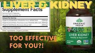 🍃 LIVER amp KIDNEY 🌱 Supplement Review by Organic India [upl. by Dduj]