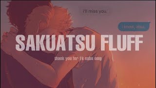 SAKUATSU FLUFF thankyou for 1k [upl. by Devaney]