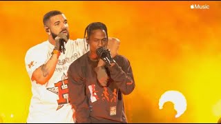 Travis Scott amp Drake perform SICKO MODE at Astroworld Festival 2021 [upl. by Gillie]