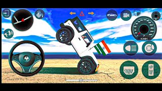 Modified Mahindra Thar Car Games Indian Cars Gadi Wala Game  Car Game Android Gameplay 2024 [upl. by Ansilme]