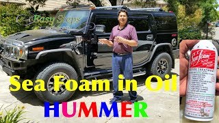 How To Use Sea Foam in Your Car  How To Use Sea Foam Treatment in HUMMER H2 [upl. by Annaes]