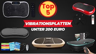 Die 5 Besten Vibrationsplatten unter 200 Euro [upl. by Daukas497]