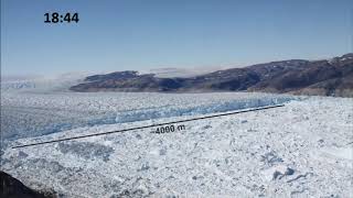 Major Glacier Calving Captured [upl. by Elohcin]