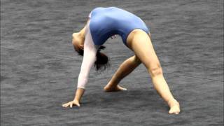 Floor music gymnastics  Anna Li 2010  Beautiful Requiem for a Dream Version [upl. by Wallraff]