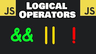 Learn JavaScript LOGICAL OPERATORS in 5 minutes ❗ [upl. by Garda]