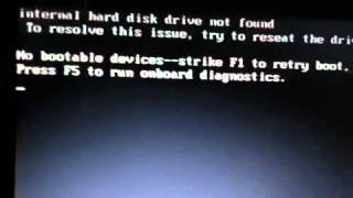 Inspiron 1440 Hard Disk Not Detected Help Please [upl. by Archy268]