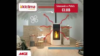 Salamandra a Pellets Club da MCZ  Klclima [upl. by Ardekahs397]