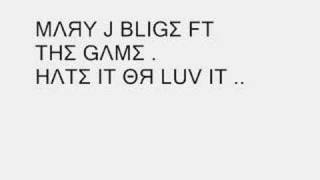 mary j blige ft the game  hate it or love it [upl. by Enoch]