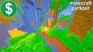 Minecraft Parkour Gameplay NO COPYRIGHT 4K [upl. by Sirah]