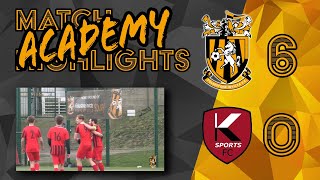 Academy  Folkestone Invicta 60 K Sports  Tactic League [upl. by Miller501]